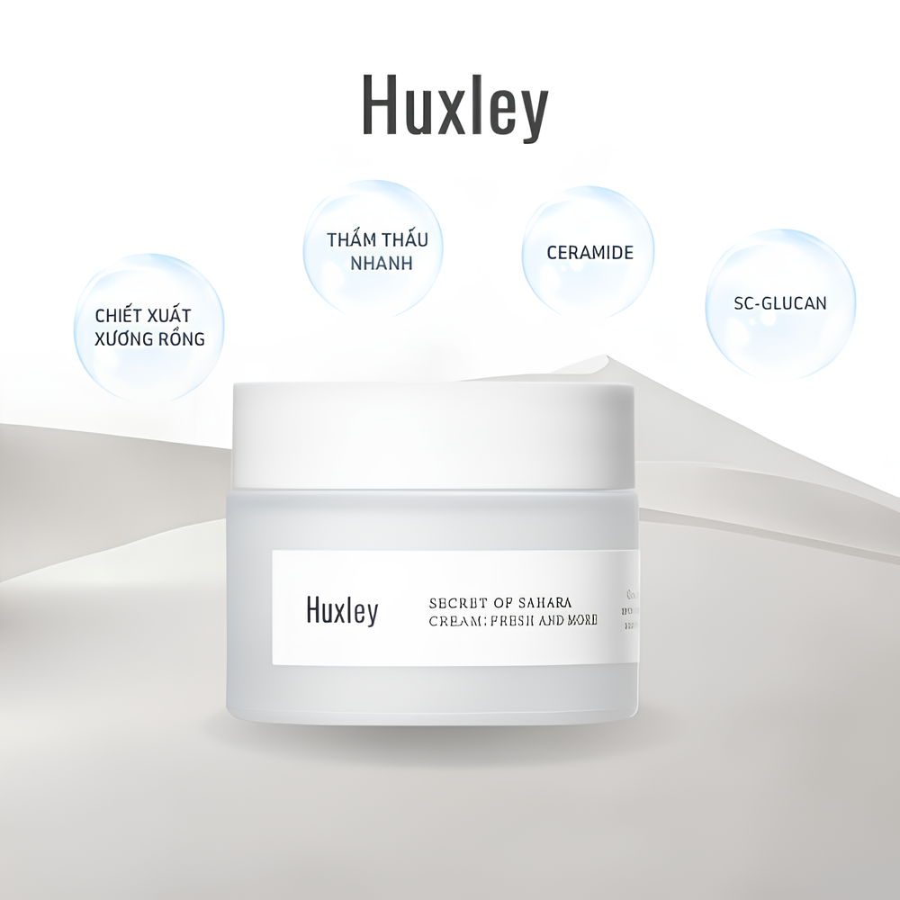 Bộ 3 Sản Phẩm Cấp Ẩm Sâu Huxley Hydration Care Set