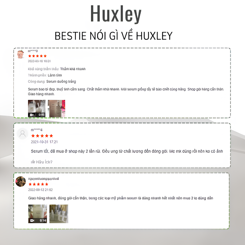 Tinh Chất Ngừa Lão Hóa Huxley Secret Of Sahara Oil Essence ; Essence-Like, Oil-Like