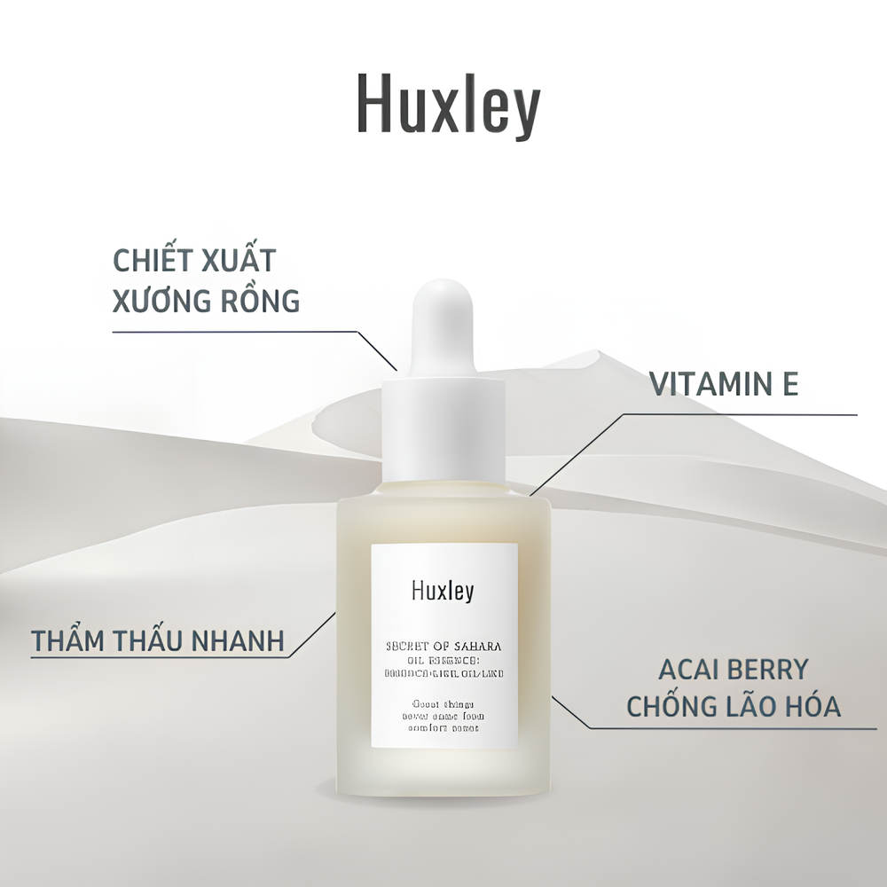 Tinh Chất Ngừa Lão Hóa Huxley Secret Of Sahara Oil Essence ; Essence-Like, Oil-Like