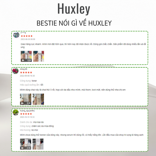 Toner Chiết Xuất Xương Rồng Huxley 120ml