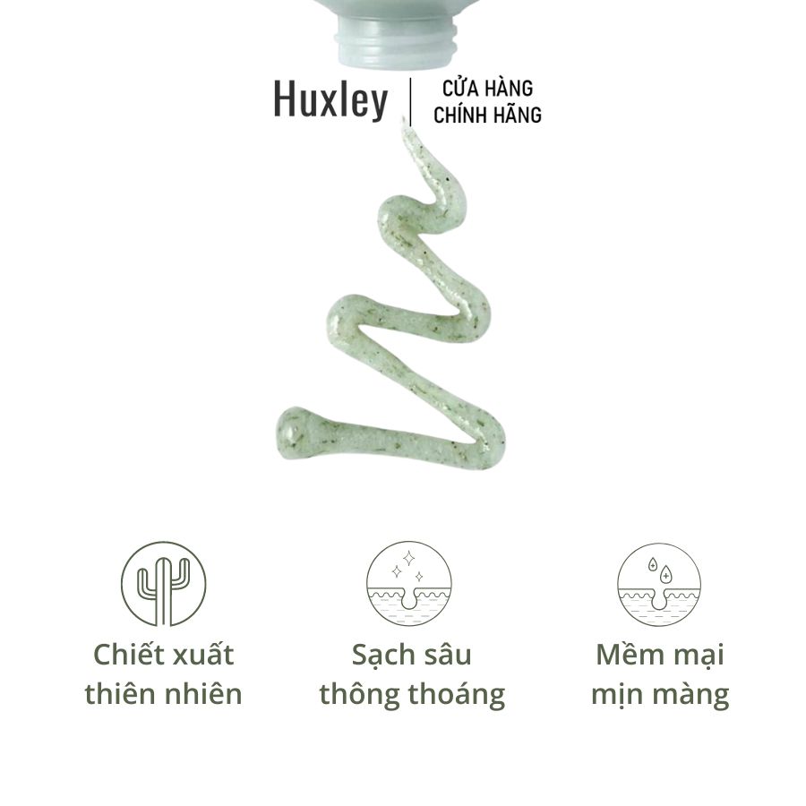 Combo Tẩy Tế Bào Chết Huxley Scrub Mask & Kem Dưỡng Trắng Da Huxley Cream Glow Awakening 50ml