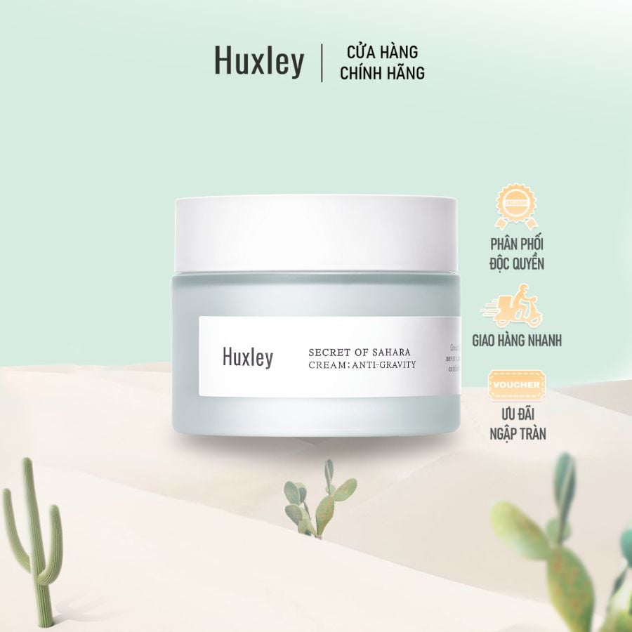 Combo Dưỡng Ẩm, Chống Lão Hóa Huxley Oil - Like Essence - Like 30ml & Huxley Cream Anti Gravity 50ml