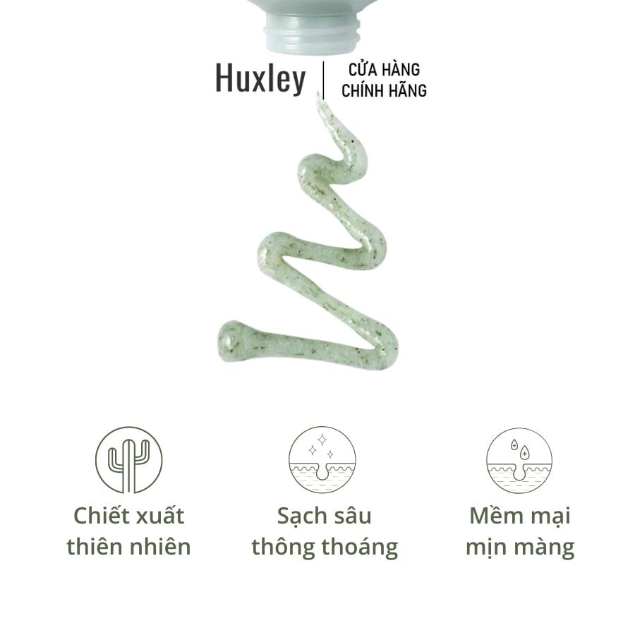 Combo Tẩy Tế Bào Chết Huxley Scrub Mask & Kem Dưỡng Ẩm Chống Lão Hoá Huxley Cream Anti Gravity 50ml