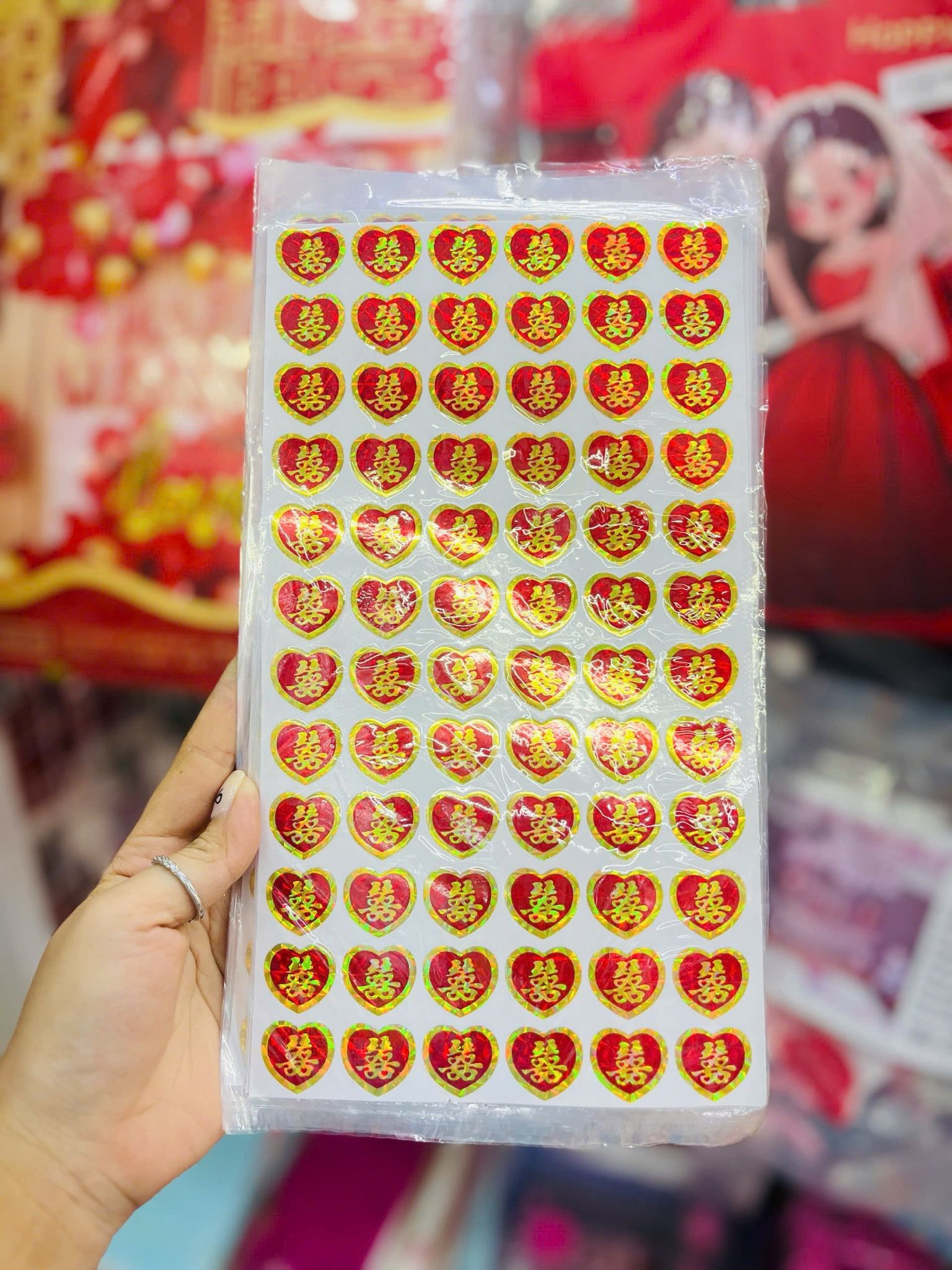 Tem Dán Đám cưới