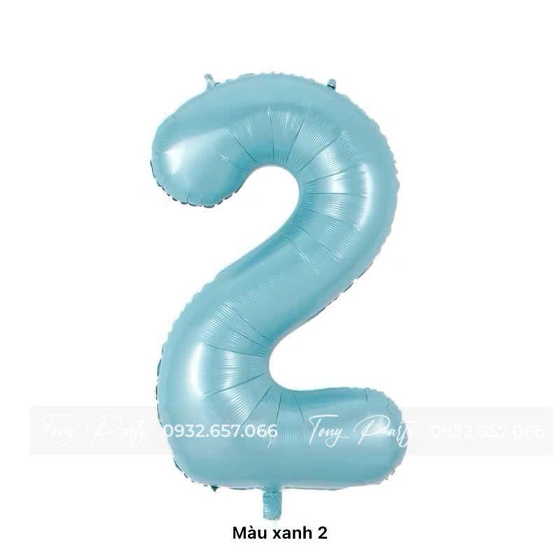 Bóng Số Xanh 70cm