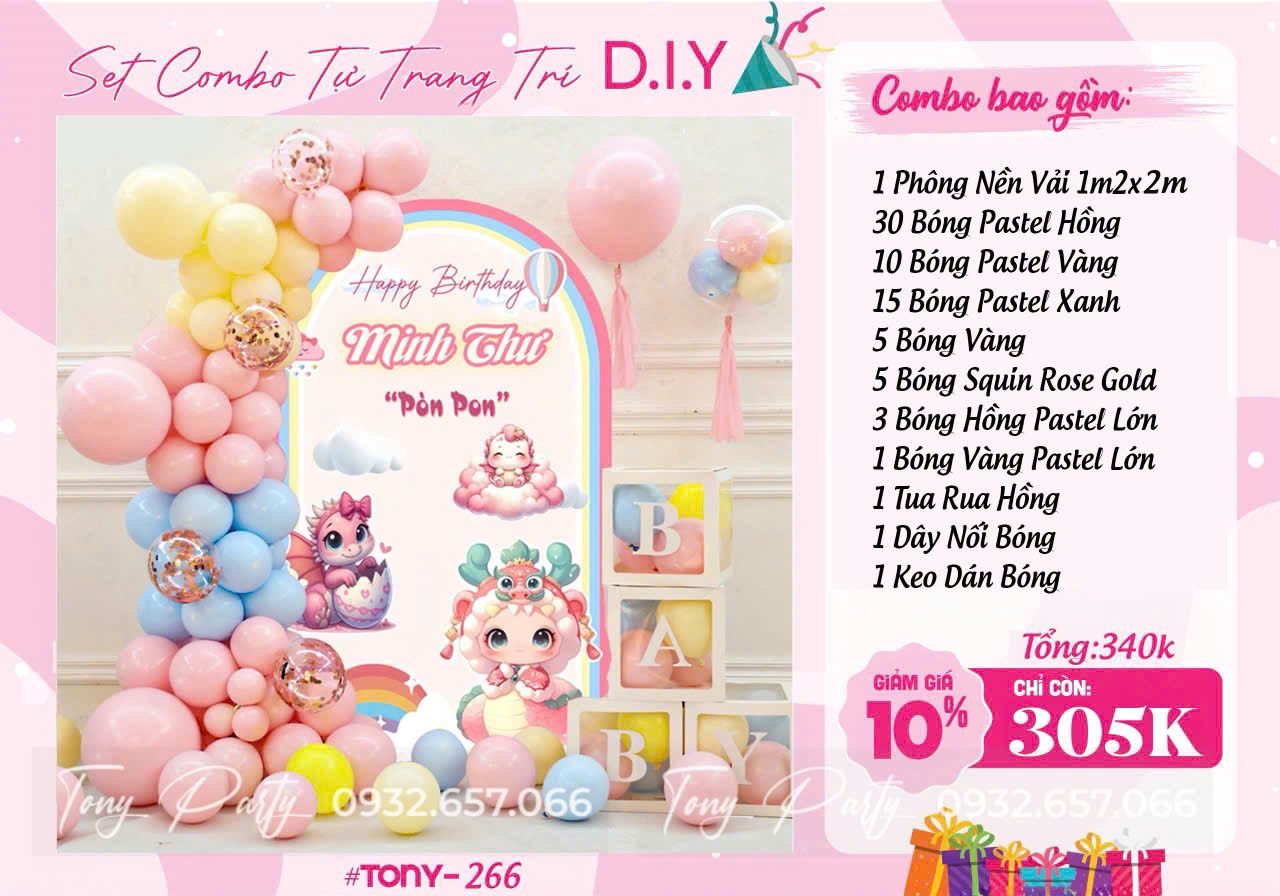 Set Trang Trí Sinh Nhật TN 266