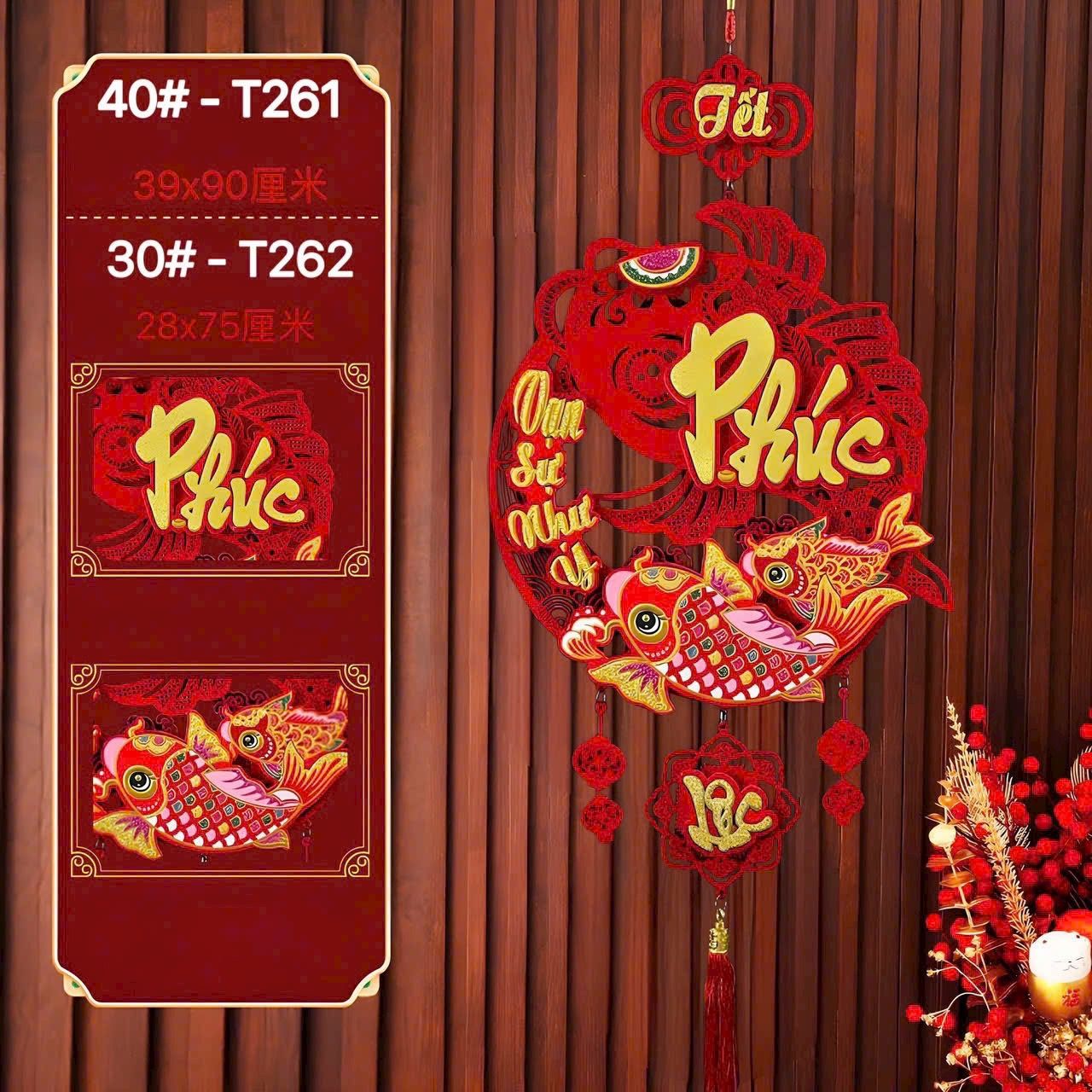 Liễn Treo Tết