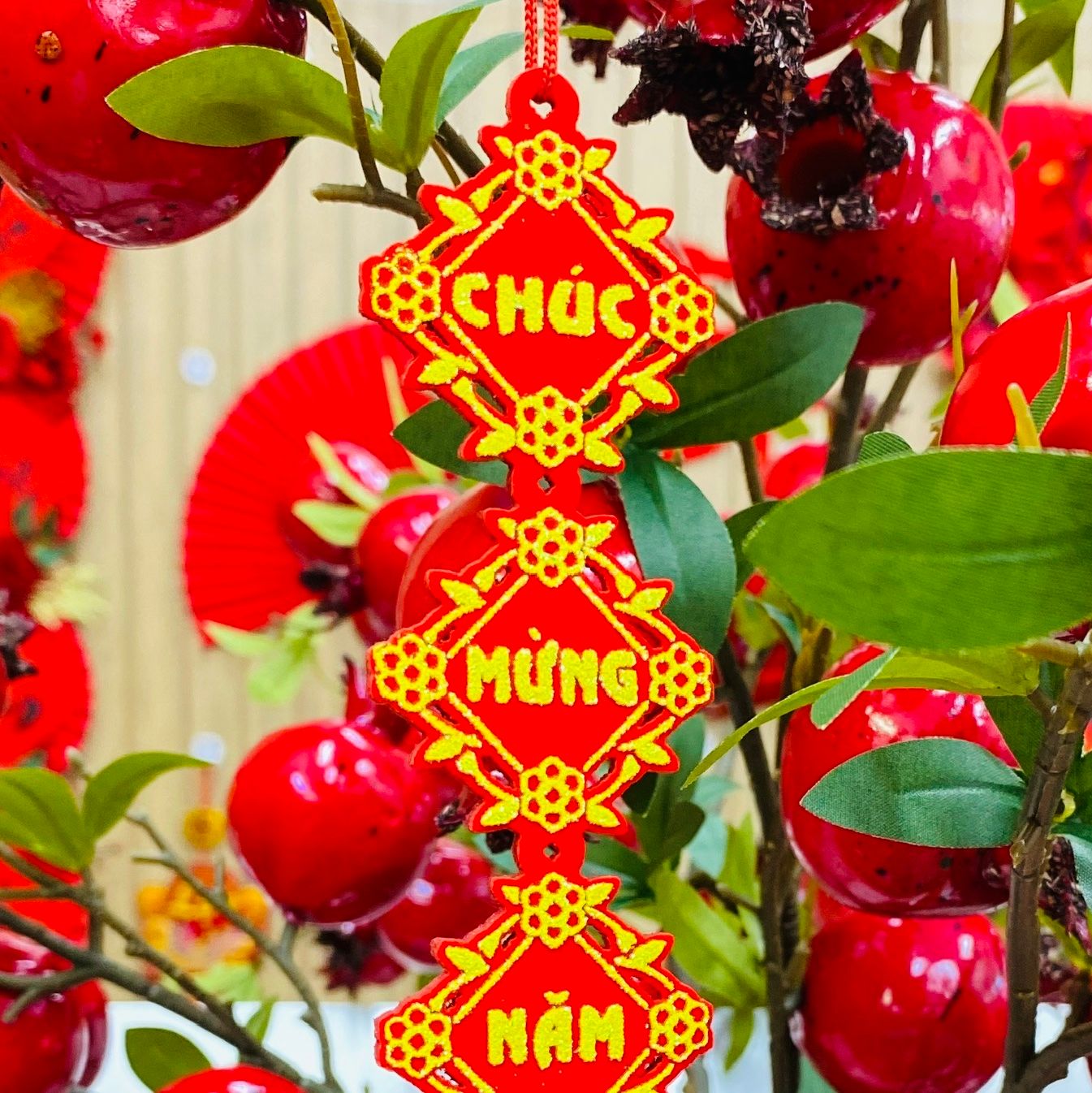 Liễn Treo Hình Thoi