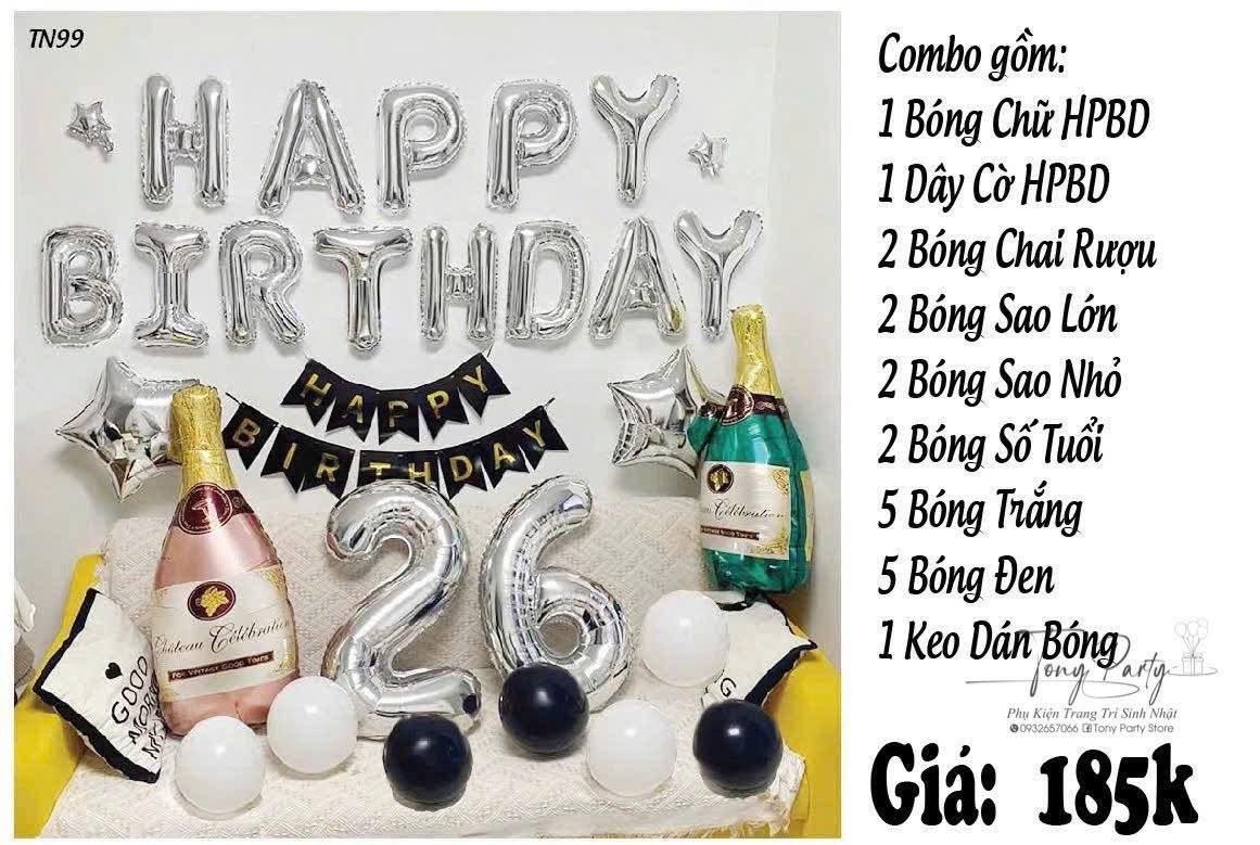 Set trang trí sinh nhật TN 99
