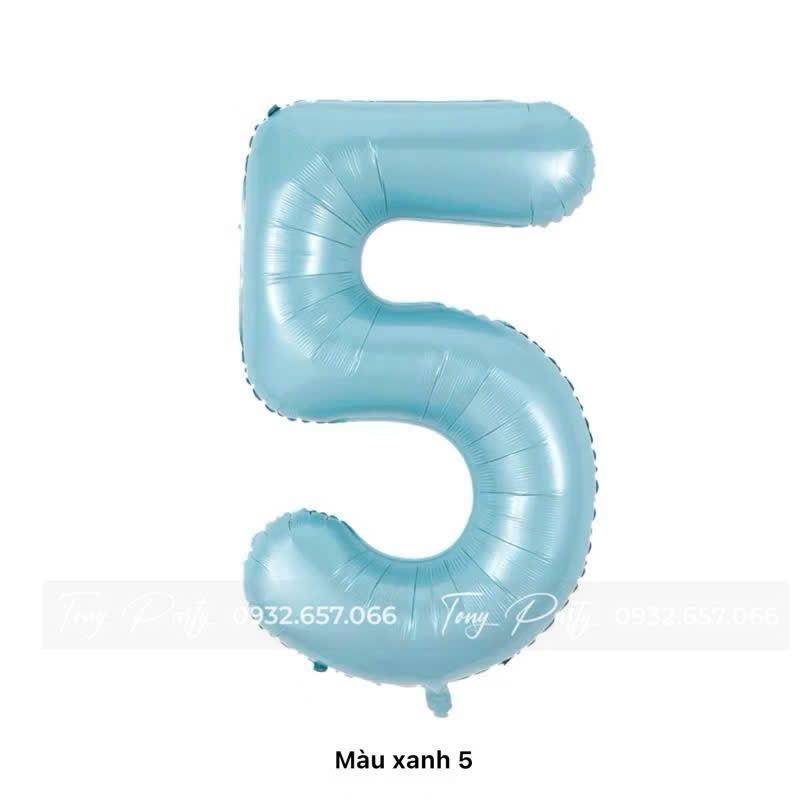 Bóng Số Xanh 70cm
