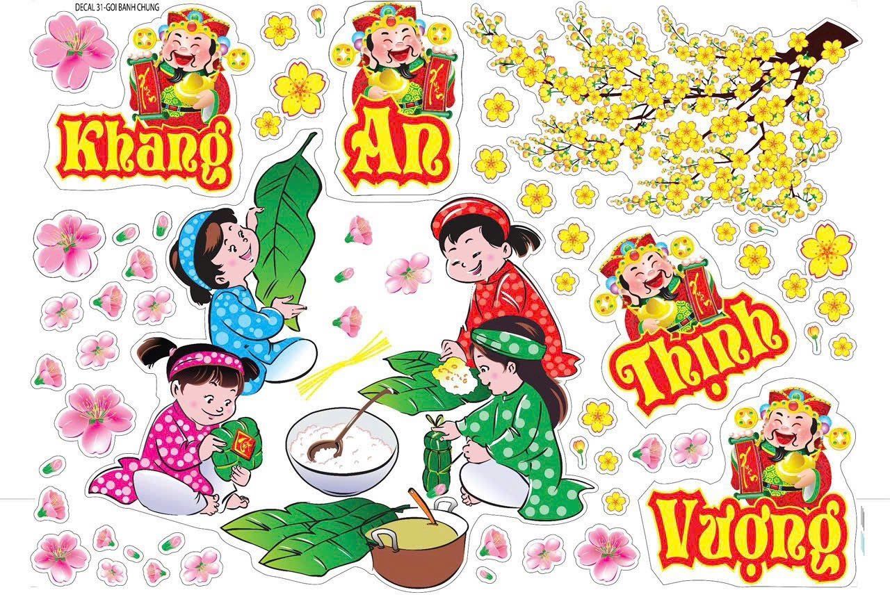 DECAL Tết