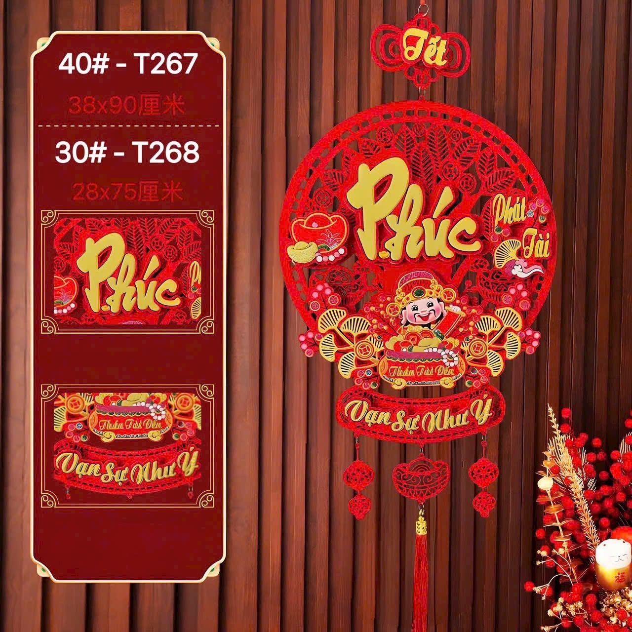 Liễn Treo Tết