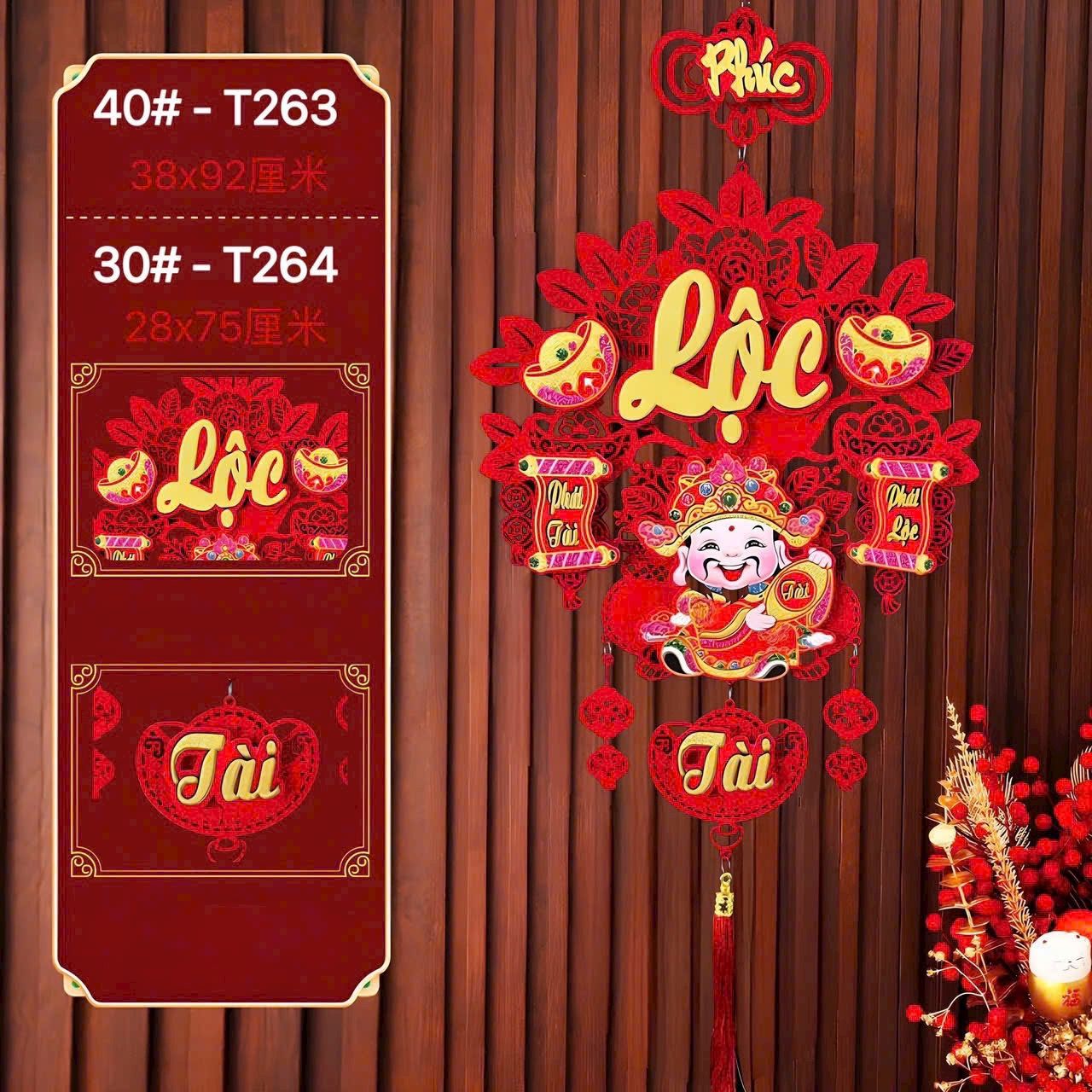 Liễn Treo Tết