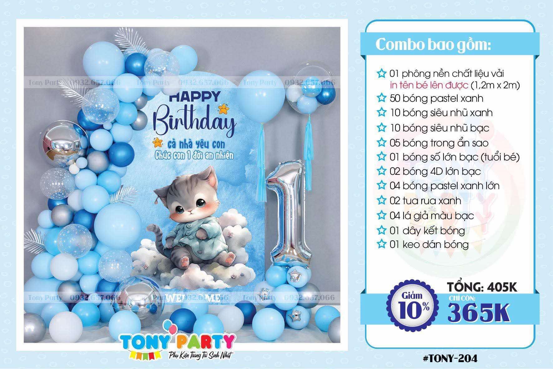Set Trang Trí Sinh Nhật 204