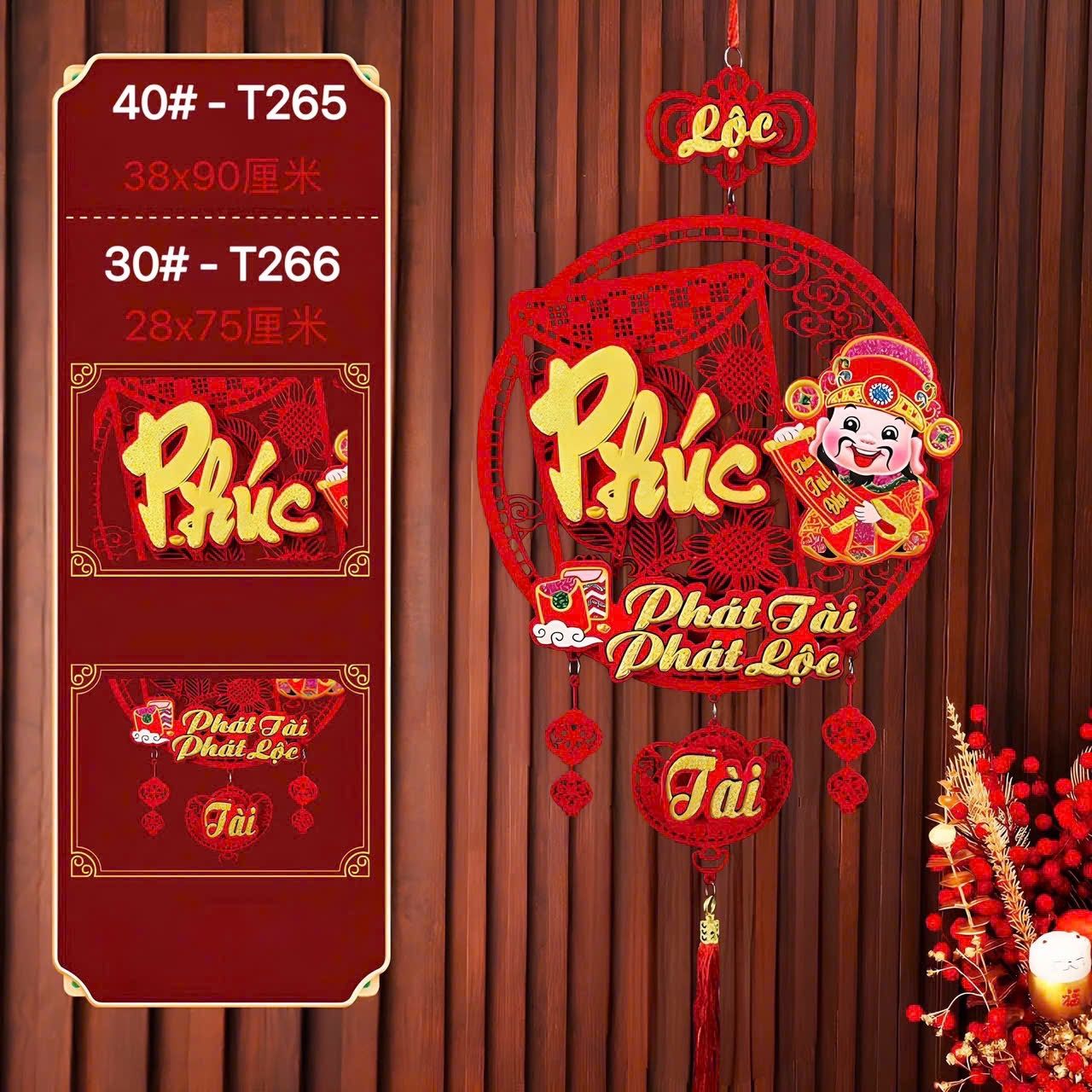 Liễn Treo Tết
