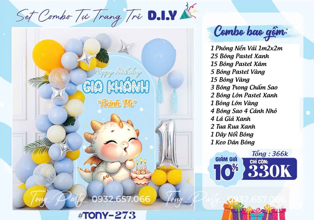 Set Trang Trí Sinh Nhật TN 273