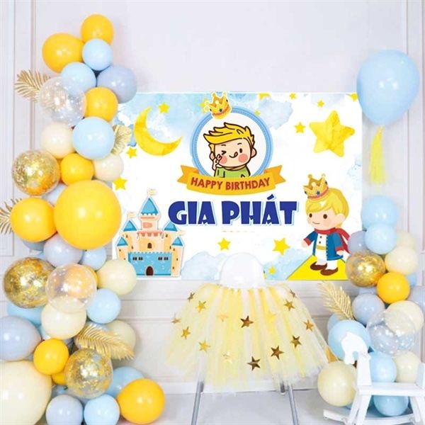 Set Trang Trí Sinh Nhật Bé Trai MS 65