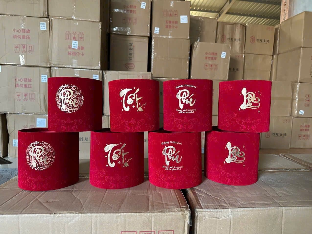 Hộp Trụ Cắm Hoa