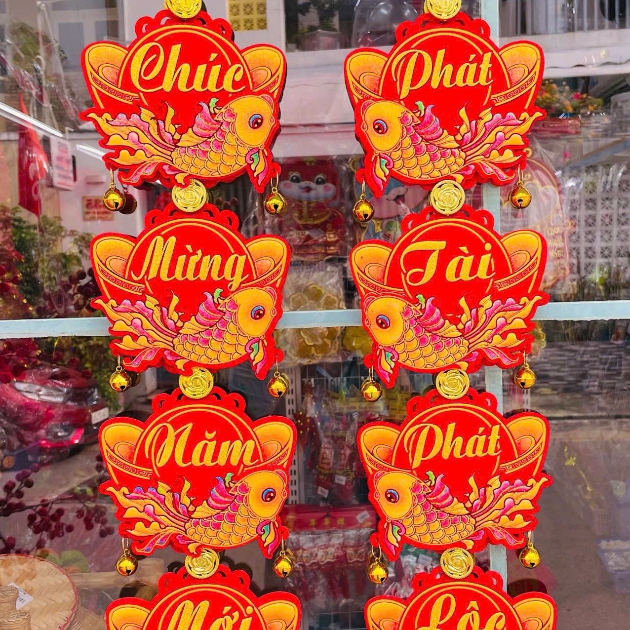 Liễn Treo Tết