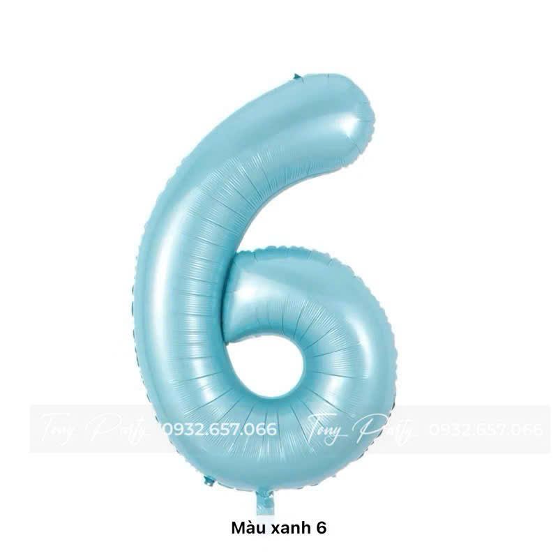 Bóng Số Xanh 70cm