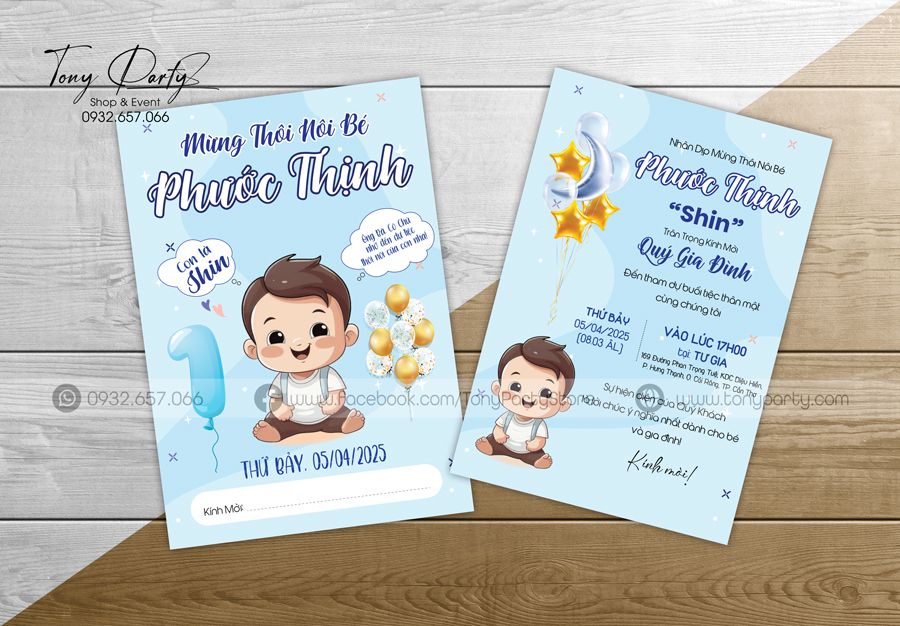 Thiệp Sinh Nhật Thiết Kế Riêng