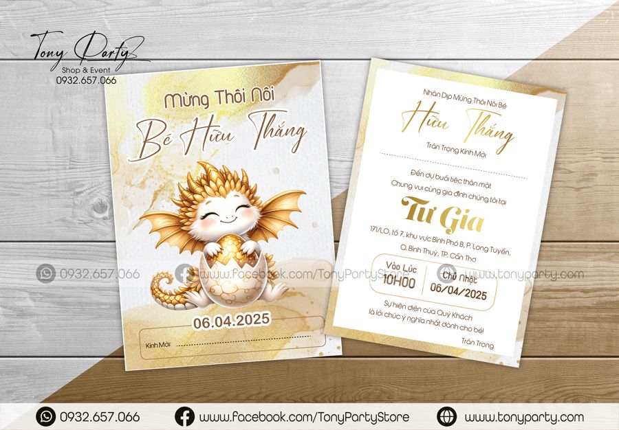 Thiệp Sinh Nhật Thiết Kế Riêng