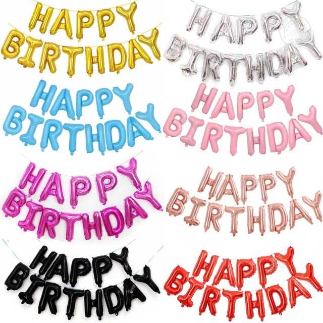 Set Bóng Happy Birthday