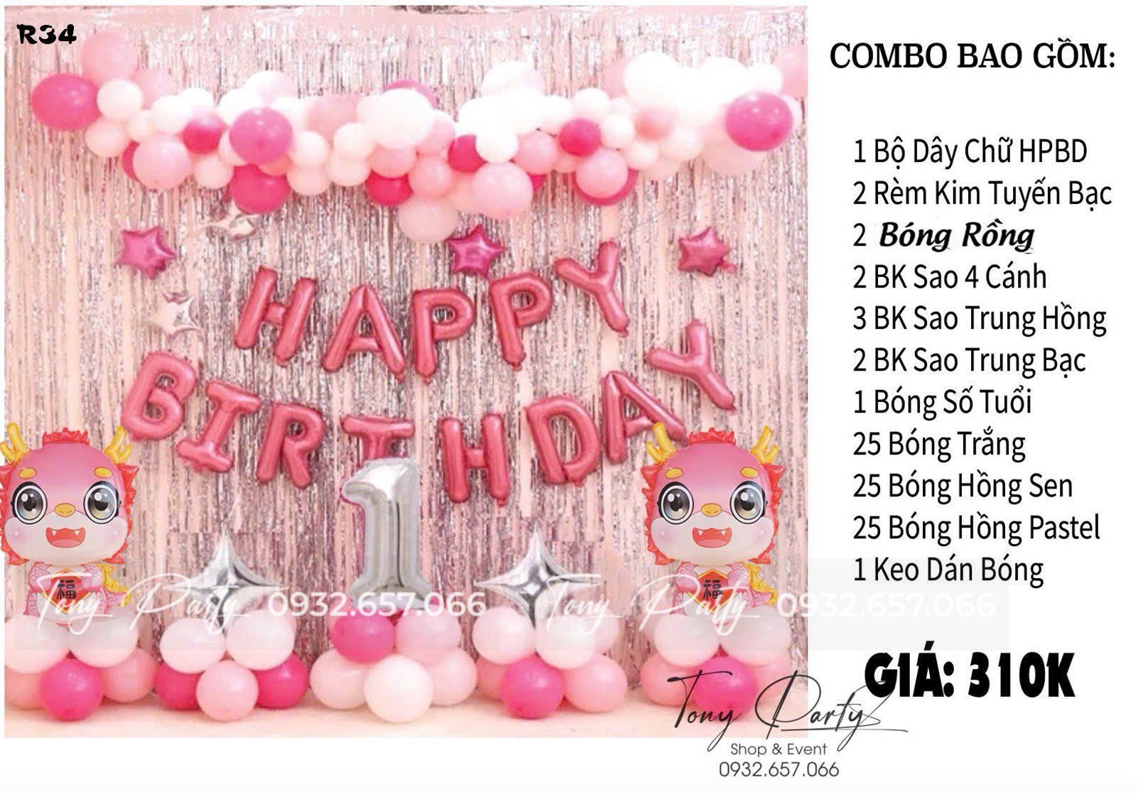 Set Combo Sinh Nhật Rồng 34