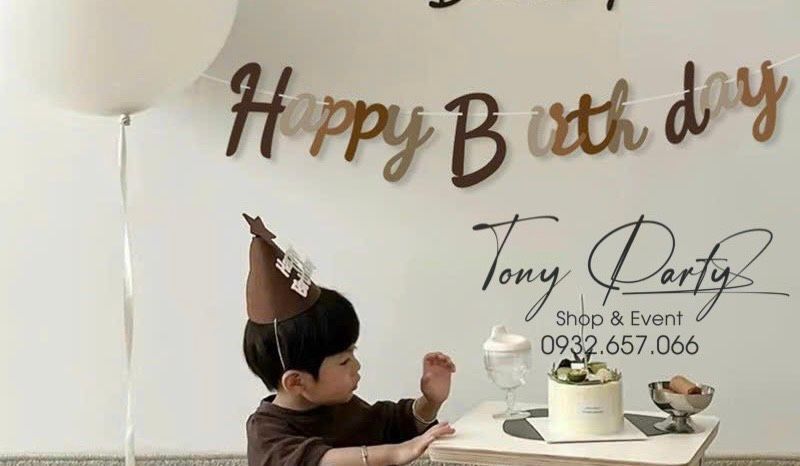 Dây Chữ HPBD Xám Nâu