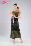 TNT0102 Trang Phục Dân Tộc Khơ Me/Thái Lan Nữ - Đen