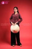 TBK0402 Bà Ba Kate Nâu Đỏ Đất Nữ