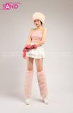 Outfit Phối Sẵn - (Áo Yếm Hoa phối Quần Váy Ngắn Xoè 2 Tầng)