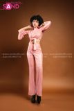 Trang Phục Disco Thập Niên 70 Cam Sữa Nữ