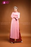 TAC0508 Áo Dài Lụa Tây Thi Hồng