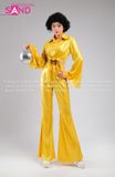 Trang Phục Disco Thập Niên 70 Vàng Nữ 04