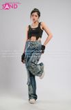 Outfit Phối Sẵn - (Quần Jean phối Bodysuit Khóa Gài Đen)