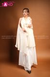 TYD1101 Yếm Voan Thiết Kế - Màu Nude