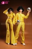 Trang Phục Disco Thập Niên 70 Vàng Nam