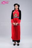 Trang Phục Dân Tộc Tày Nhung Đỏ Đen - Nữ