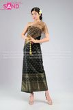 TNT0102 Trang Phục Dân Tộc Khơ Me/Thái Lan Nữ - Đen