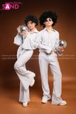 Trang Phục Disco Nữ Thập Niên 70 Trắng