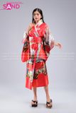 Kimono Hoạ Tiết - Đỏ 02