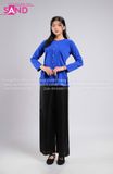 TBL0803 Áo Bà Ba Nữ Truyền Thống - Màu Xanh Coban