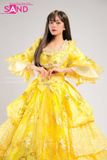 TNM0302 Đầm Công Chúa Vàng Hoàng Gia