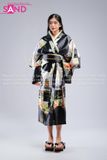 Kimono Hoạ Tiết - Đen