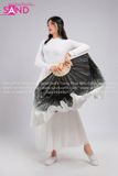 TMC0001 Váy 720 Múa Cổ Trang - Màu Trắng