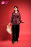 TBK0402 Bà Ba Kate Nâu Đỏ Đất Nữ