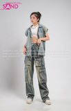 Outfit Phối Sẵn - (Quần Jeans phối Gile Jeans)