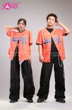 Outfit Phối Sẵn - (Quần Nắp Ngang Đen phối Bóng Chày Nâu)