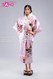 Áo Kimono Hoạ Tiết - Hồng Phấn